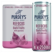 Purdey's Sparkling Dark Fruits With Guarana