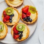 Fruit and Custard Tartlet