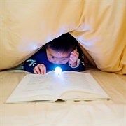 Secretly Reading Under the Covers
