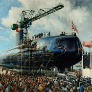 HMS Dreadnought Is Launched 1906