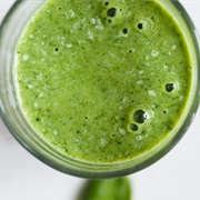 Cabbage Spinach and Broccoli Smoothie