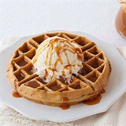Waffle and Ice Cream