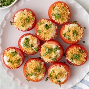 Goat Cheese Stuffed Tomatoes
