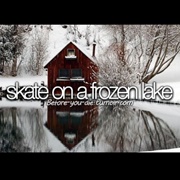 Skate on a Frozen Lake