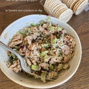 Tuna Salad With Crackers