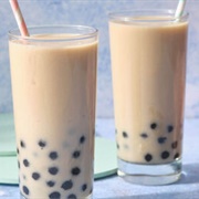 Vanilla Boba Tea