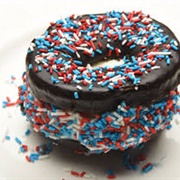 All American Entenmann's Rich Frosted Donut Ice Cream Sandwich