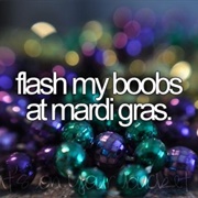 Flash My Boobs at Mardi Gras