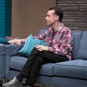 4. Fred Armisen Wears Black Jeans & Glasses