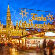 Magic of Advent Market at Rathausplatz, Vienna