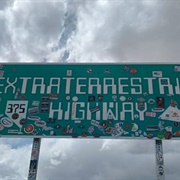 Extraterrestrial Highway Sign