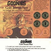 Goonies Treasure Hunt Pizza Hut