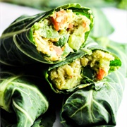 Avocado and Collard Greens