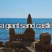 Build a Giant Sand Castle