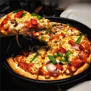 Pizza With the Works Except Anchovies