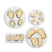 Fondant Handprints