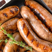 Cheddar & Black Pepper Pork Sausages