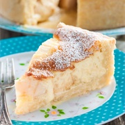 Apple Custard Cake