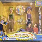 In Action Olsen Twin Dolls