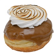 The Rolling Pin Pumpkin Dulce Meringue Donut
