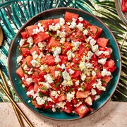Watermelon, Feta, and Mint Salad
