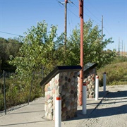 Bonnie and Clyde Dexter Shootout Marker