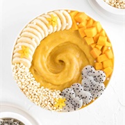 Mango and Banana Smoothie Bowl