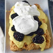 Blackberry Bread Pudding