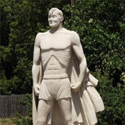 Statue of Joe Palooka