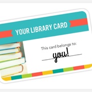 Helped Someone Get a Digital Library Card