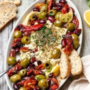 Baked Feta & Olives