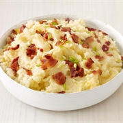 Mashed Potatoes With Bacon, and Cheese