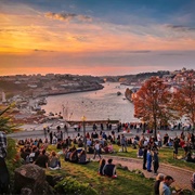 Watch the Sunset in Jardim Do Morro