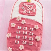 Pink Cell Phone Cake