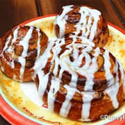 Colossal Frosted Cinnamon Roll