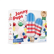 Johnny Pops Organic Star-Spangled Flag Pops