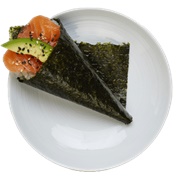 Salmon + Avocado Handroll