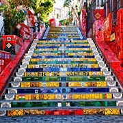 Escadaria Selarón, Rio, Brazil