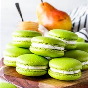 Pear Macaron