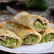 Beef Broccoli Crepe