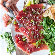 Tuna Carpaccio