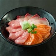 Fresh Kaisendon (Sashimi Donburi)