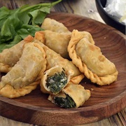 Spinach & Cheese Sambousek