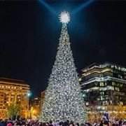 Town Christmas Tree Lighting