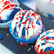 Patriotic Hot Cocoa Bomb
