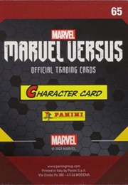 Marvel Versus (Character Cards)
