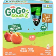 Gogo Apple Peach Squeez