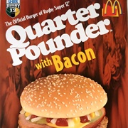 Quarter Pounder With Bacon