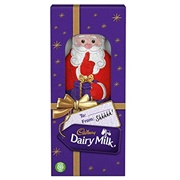 Cadbury Dairy Milk Hollow Chocolate Santa
