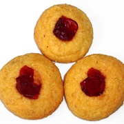 Vegan Cashew Thumbprint Cookies